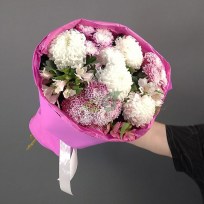 Букет из роз и орхидей Фиеста